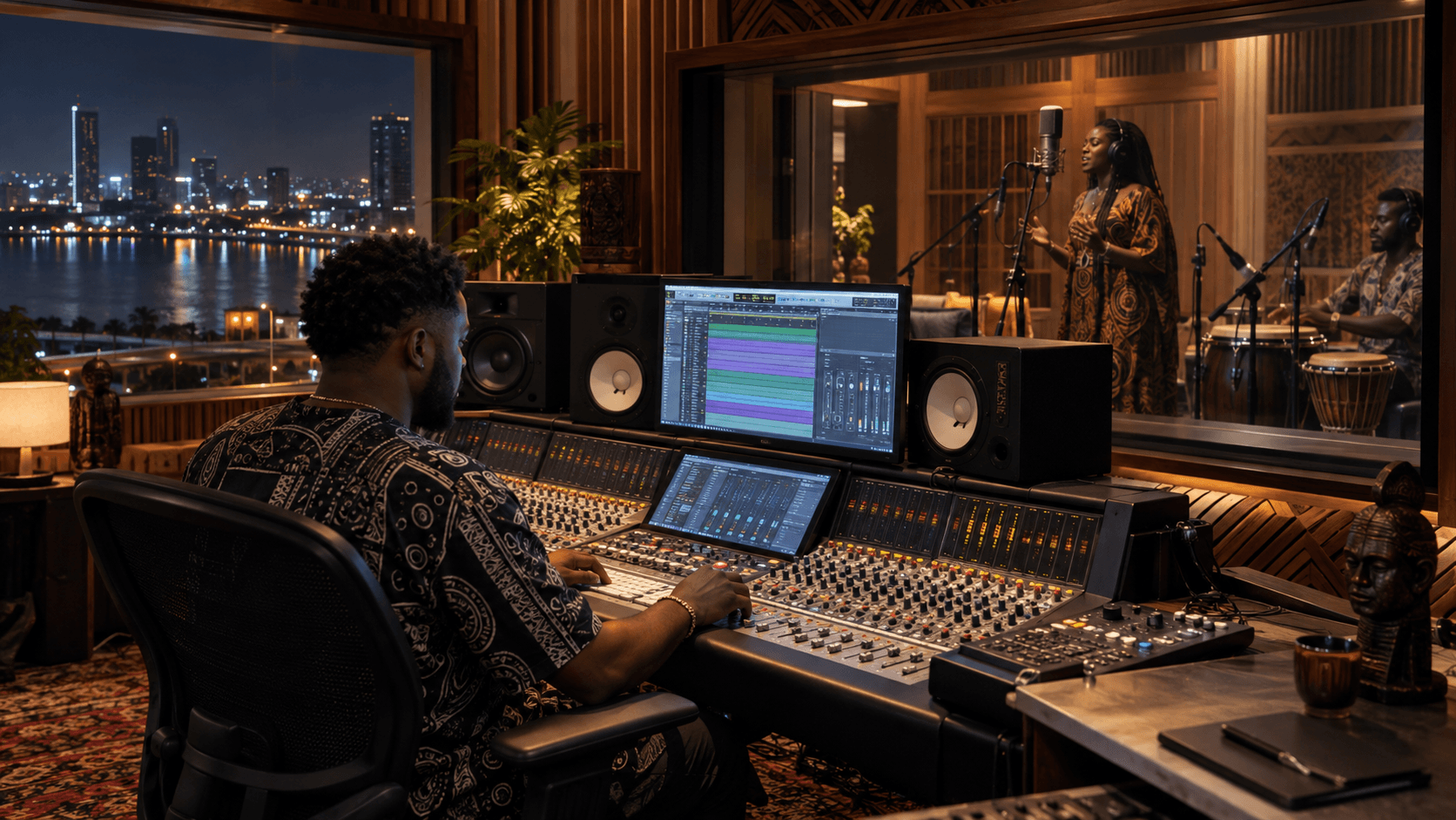 Lagos, Nigeria mixing and mastering studio
